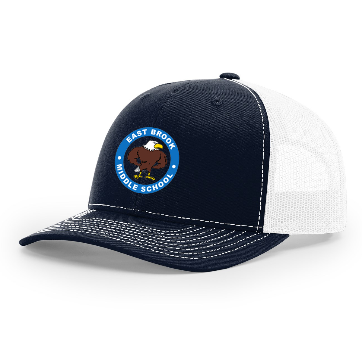 East Brook Middle School Snapback Trucker Cap