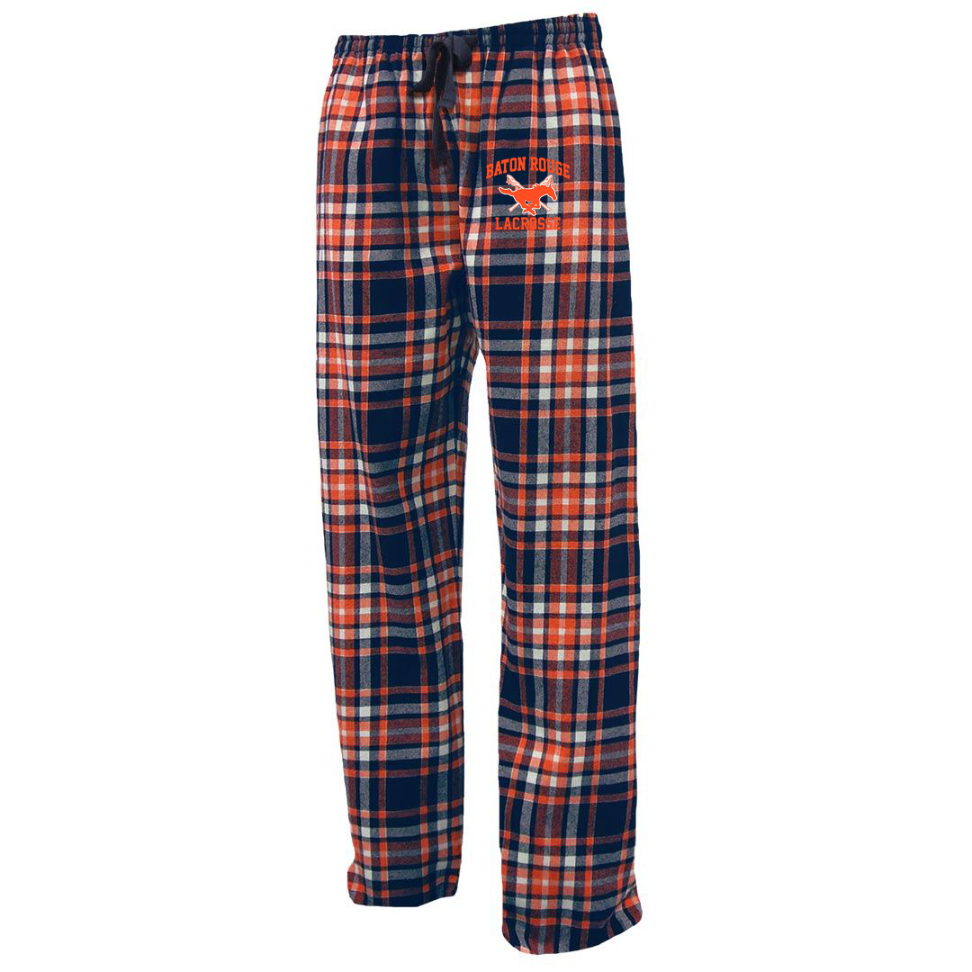 Baton Rouge Mustangs Lacrosse Flannel Pajama Pants