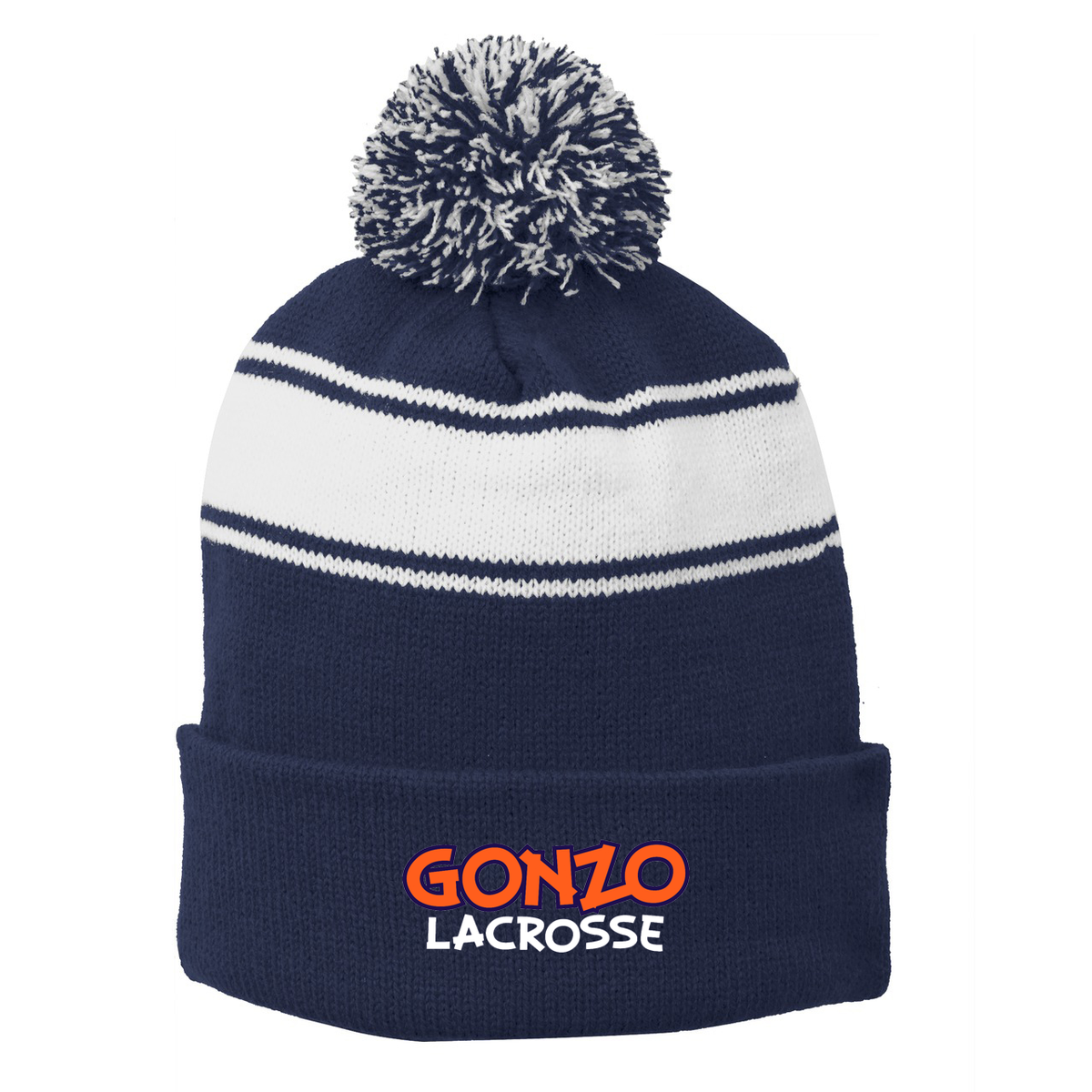 Gonzo Lacrosse Pom Pom Beanie