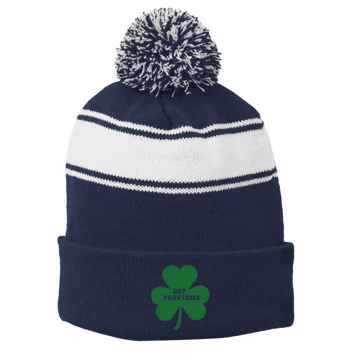 BBP St. Patricks Pom Pom Beanie