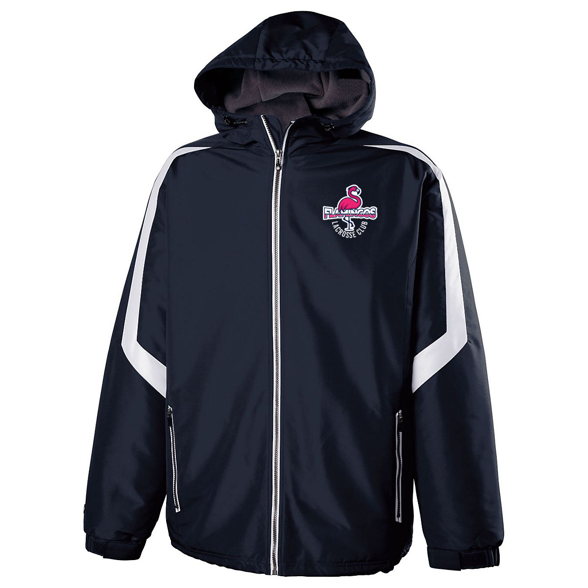 Flamingos Lacrosse Club Rain Jacket