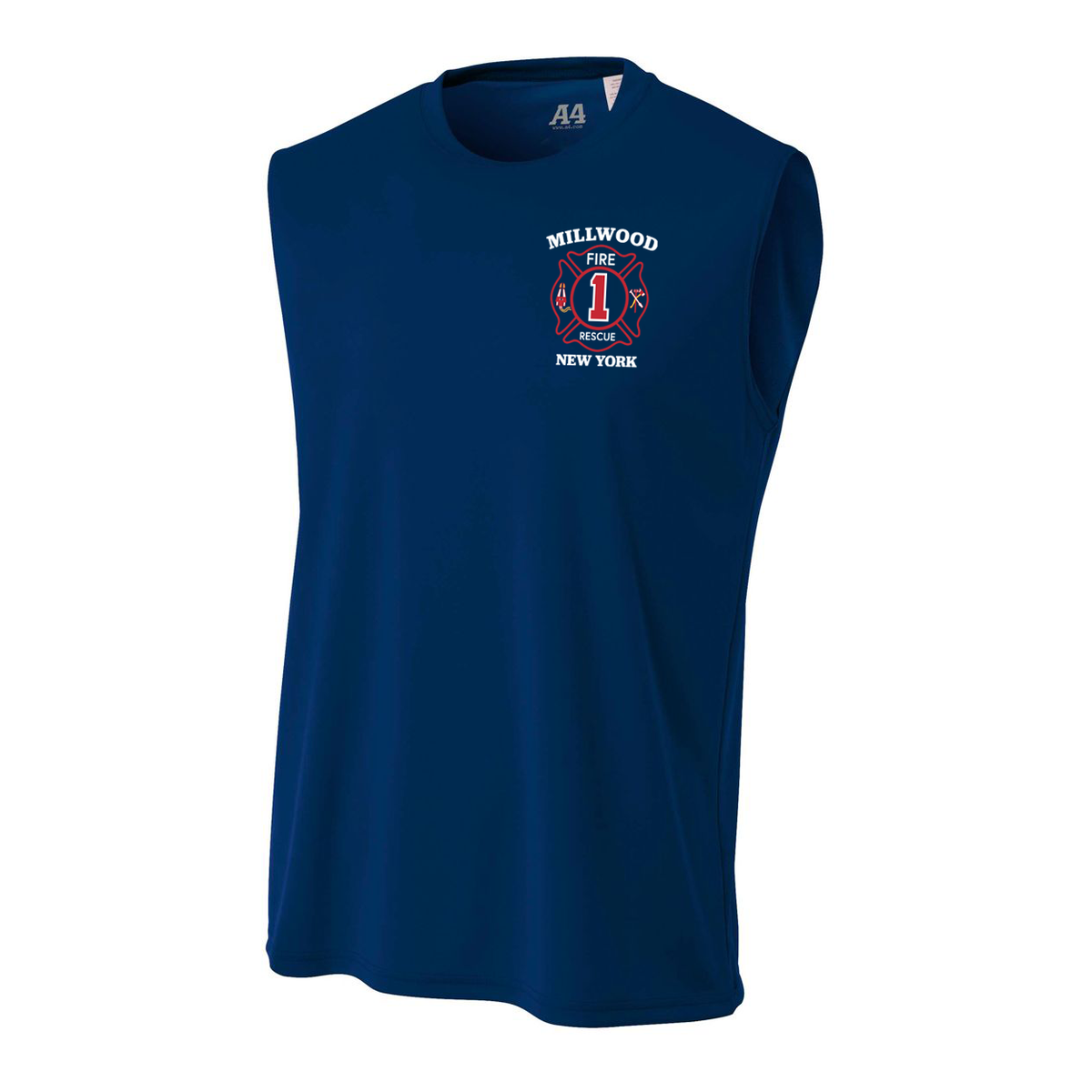 Millwood Fire Company Cooling Performance Muscle Tank