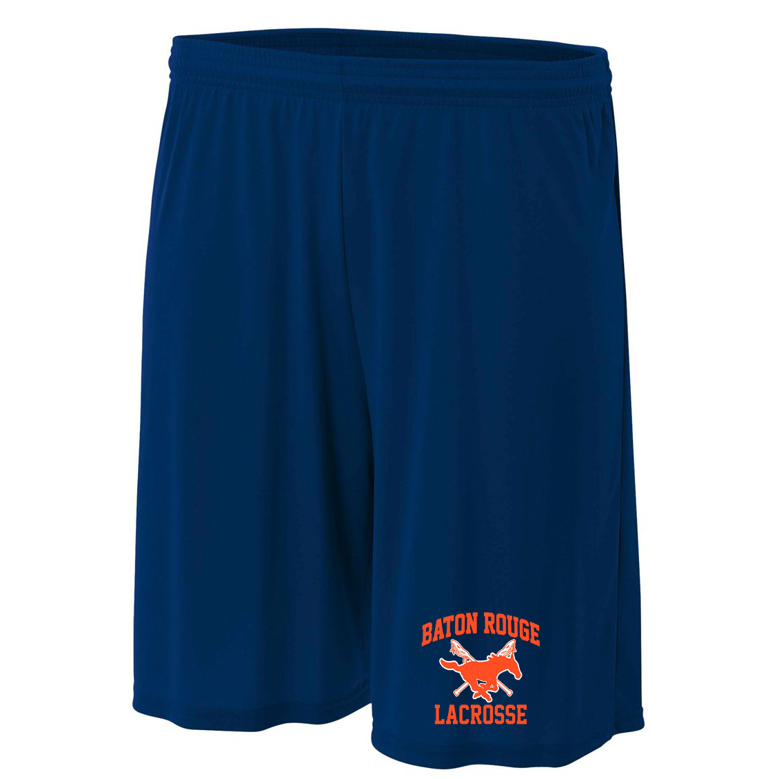 Baton Rouge Mustangs Lacrosse Cooling 7" Performance Shorts