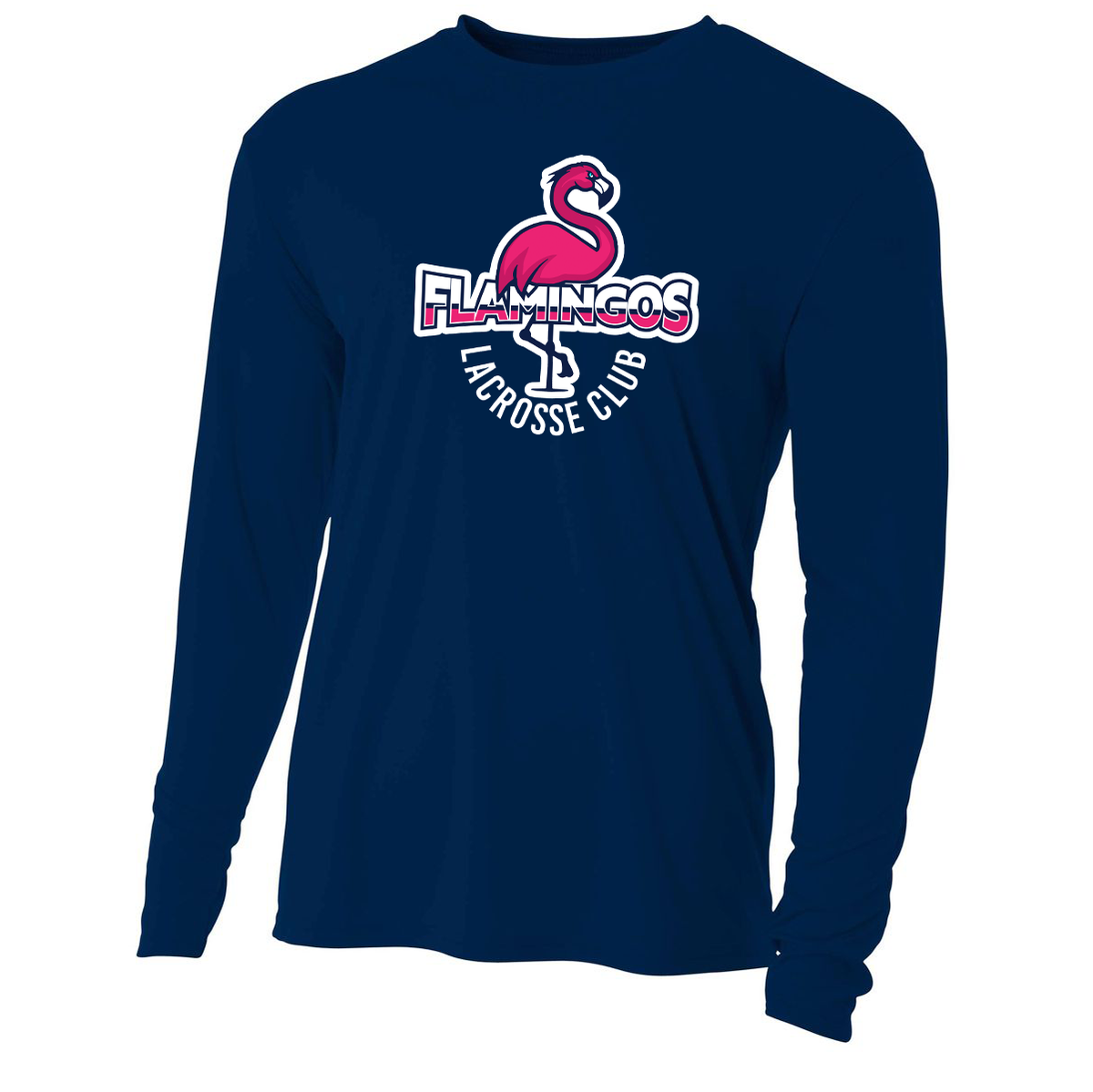 Flamingos Lacrosse Club Cooling Performance Long Sleeve Crew