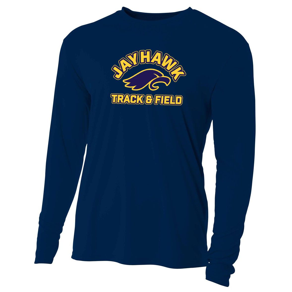 Jericho HS Track & Field Cooling Performance Long Sleeve Crew