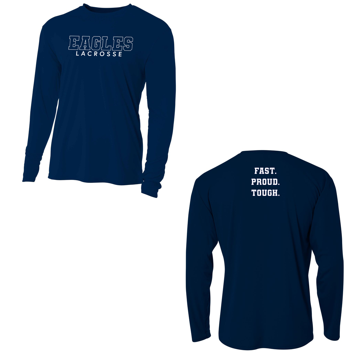 Rocky Point Lacrosse Cooling Performance Long Sleeve Crew