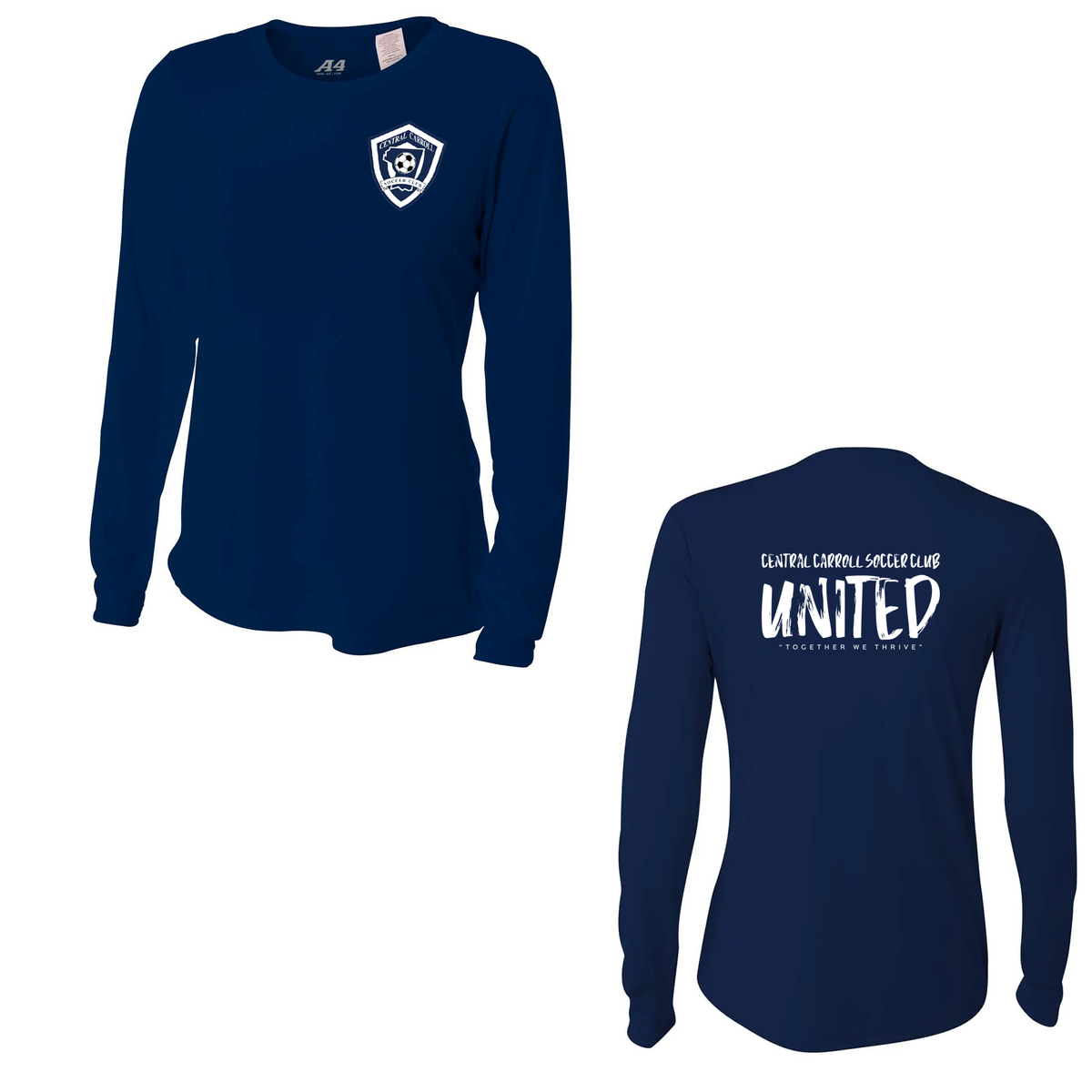 CCSC United Women's Long Sleeve Performance Crew
