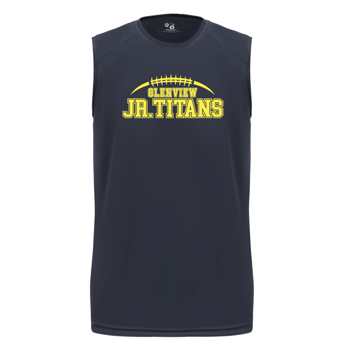 Glenview Jr. Titans Football B-Core Sleeveless Performance Tank