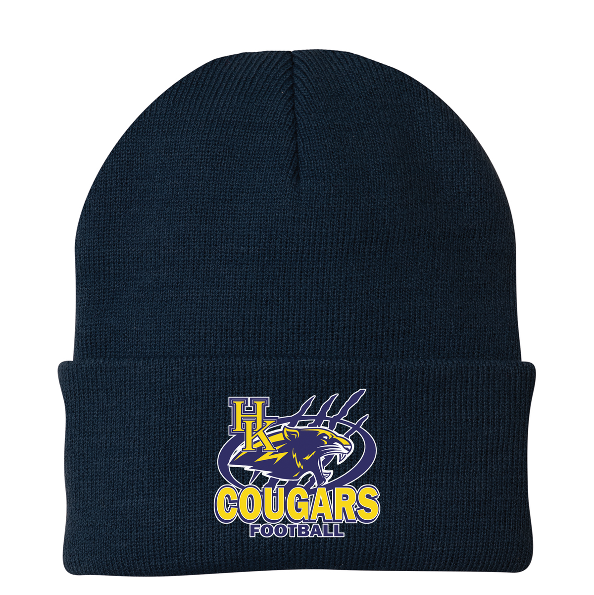 Haddam Killingworth Youth Football Knit Beanie