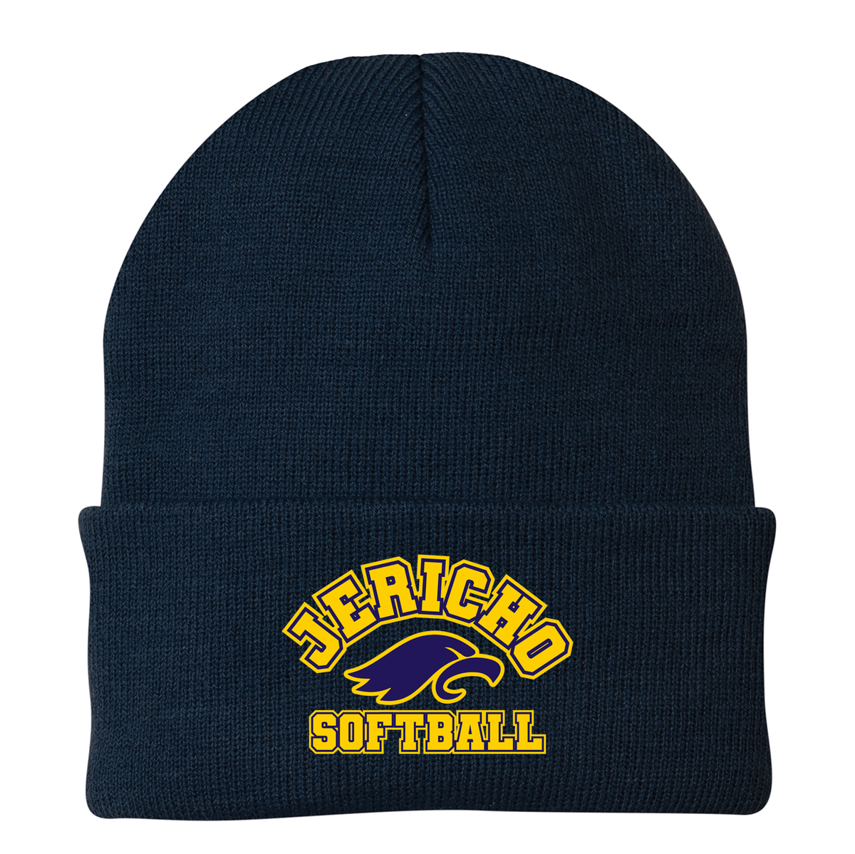 Jericho HS Softball Knit Beanie