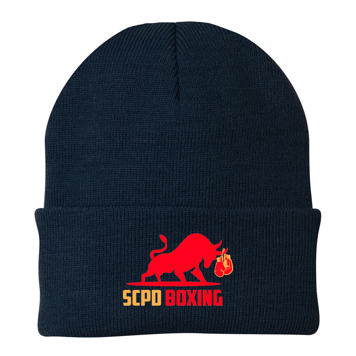 SCPD Boxing Knit Beanie