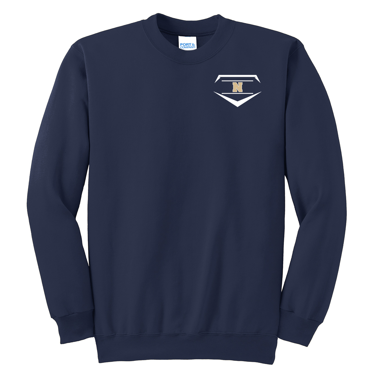 Newington HS Baseball Crew Neck Sweater