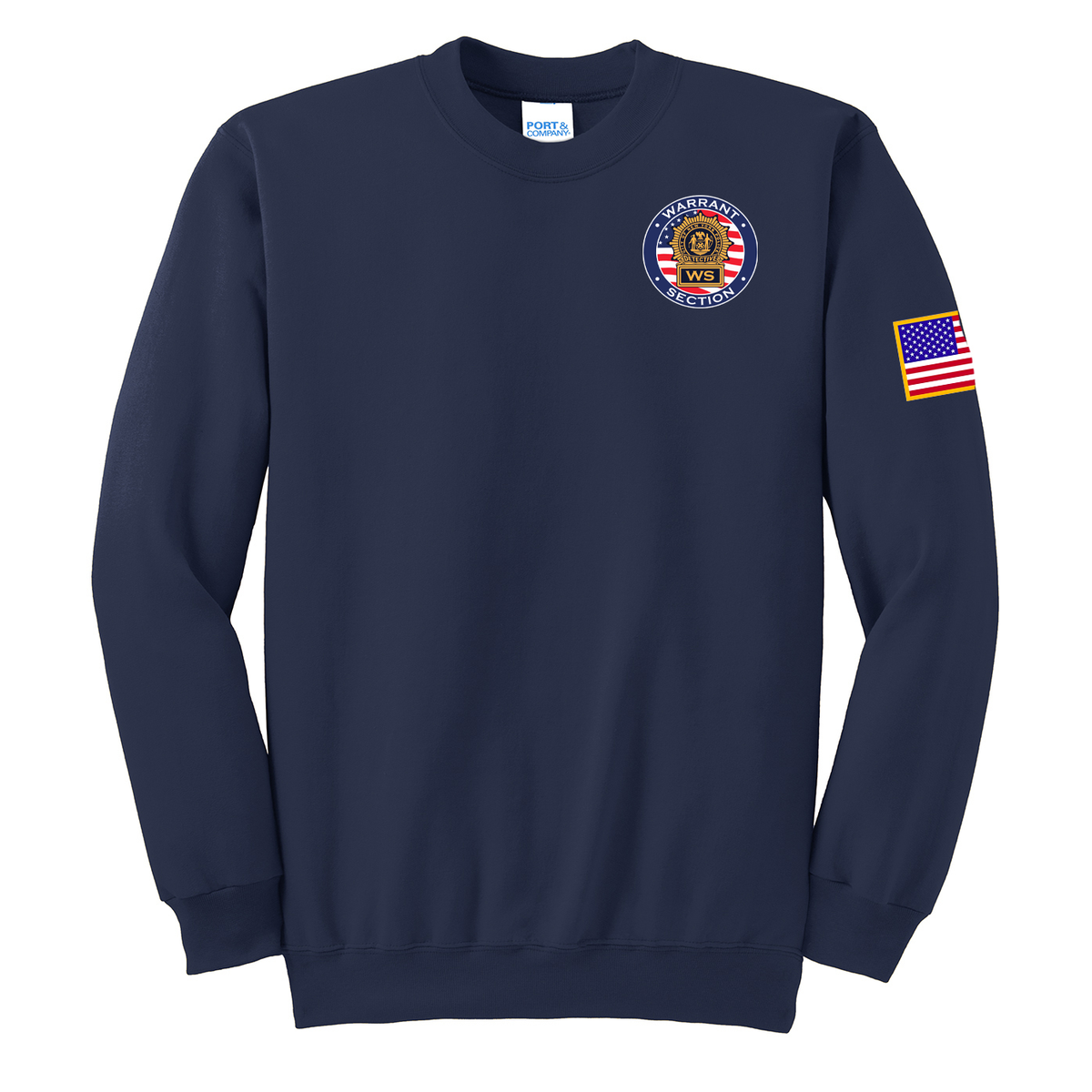 NYPD Warrant Section Crew Neck Sweater