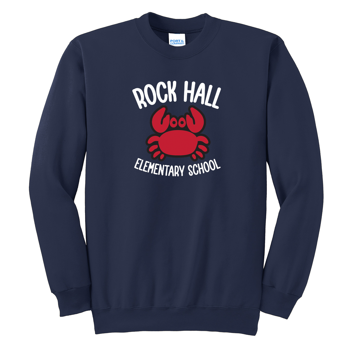 Rock Hall Elementary School Crew Neck Sweater