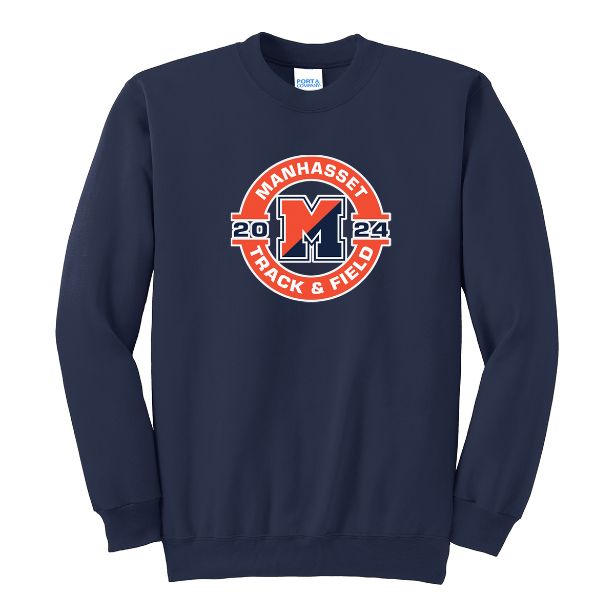 Manhasset Track & Field Crew Neck Sweater