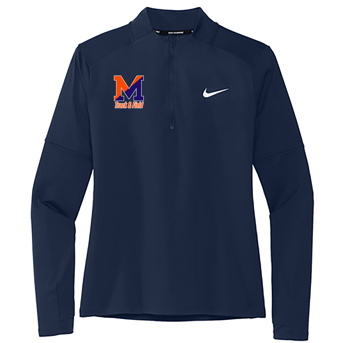 Manhasset Track & Field Nike Ladies Dri-Element 1/2 Zip