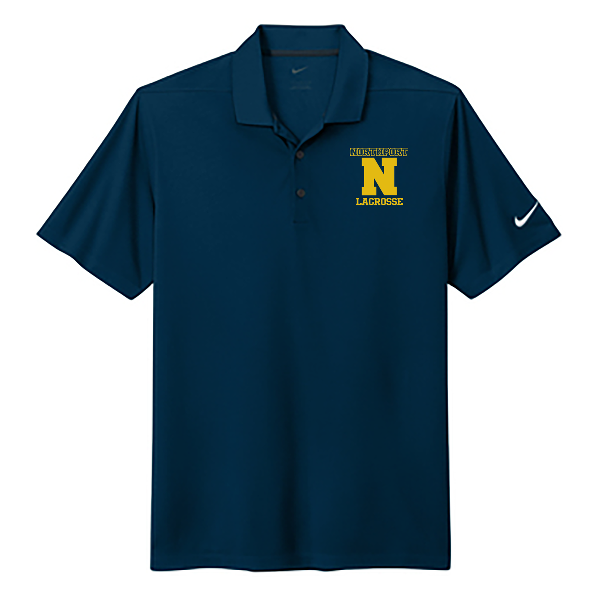 Northport High School Lacrosse Nike Dri-FIT Micro Pique 2.0 Polo