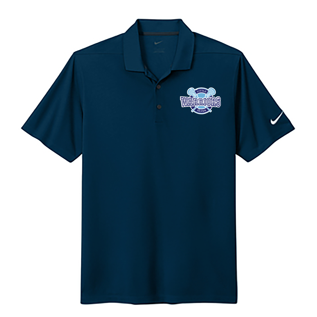 Little Silver Lacrosse Nike Dri-FIT Micro Pique 2.0 Polo