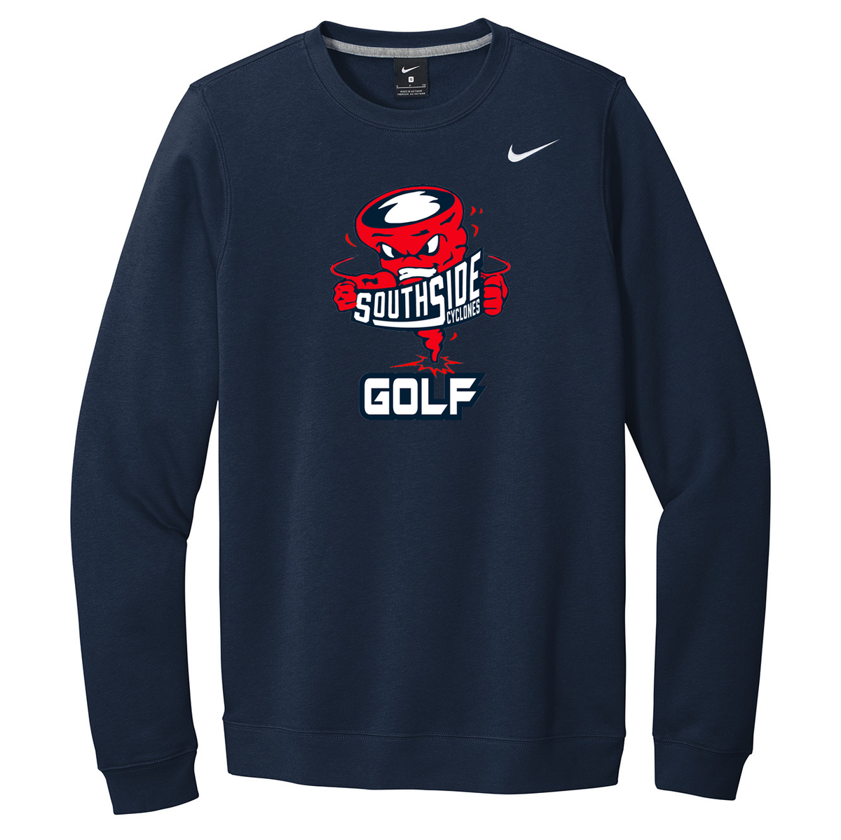 RVC Golf Nike Fleece Crew Neck