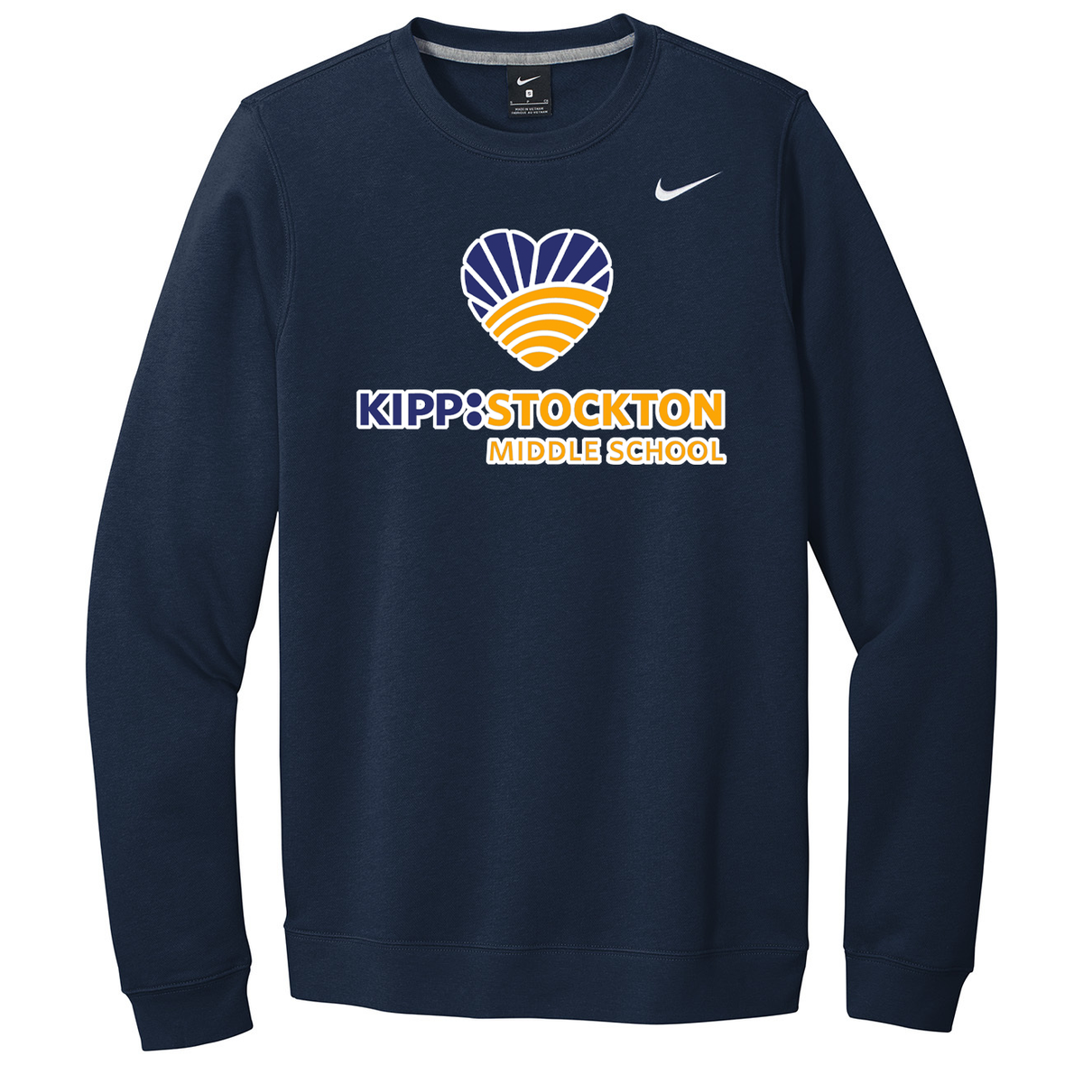 KIPP Stockton Middle School Nike Fleece Crew Neck