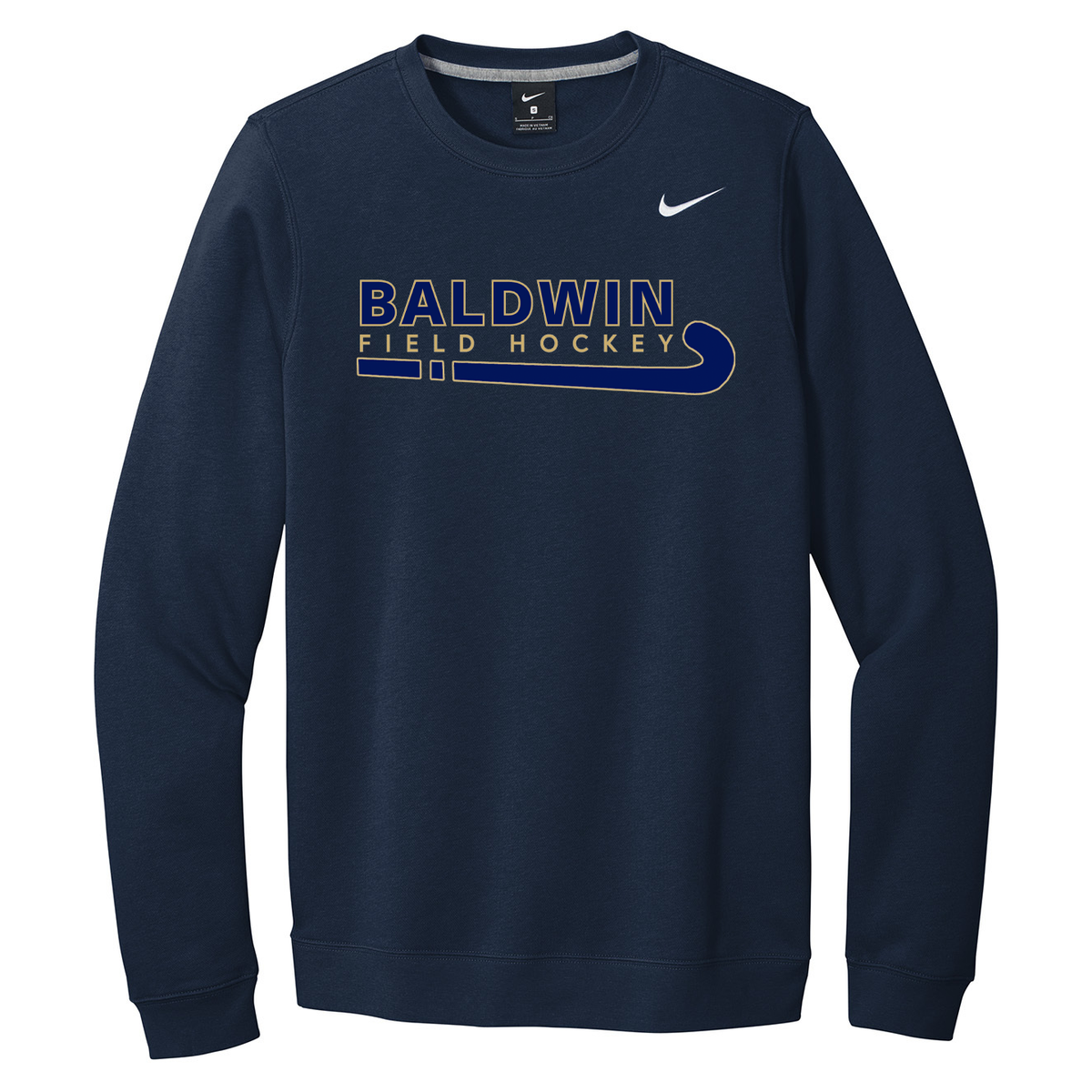 Baldwin Field Hockey Nike Fleece Crew Neck