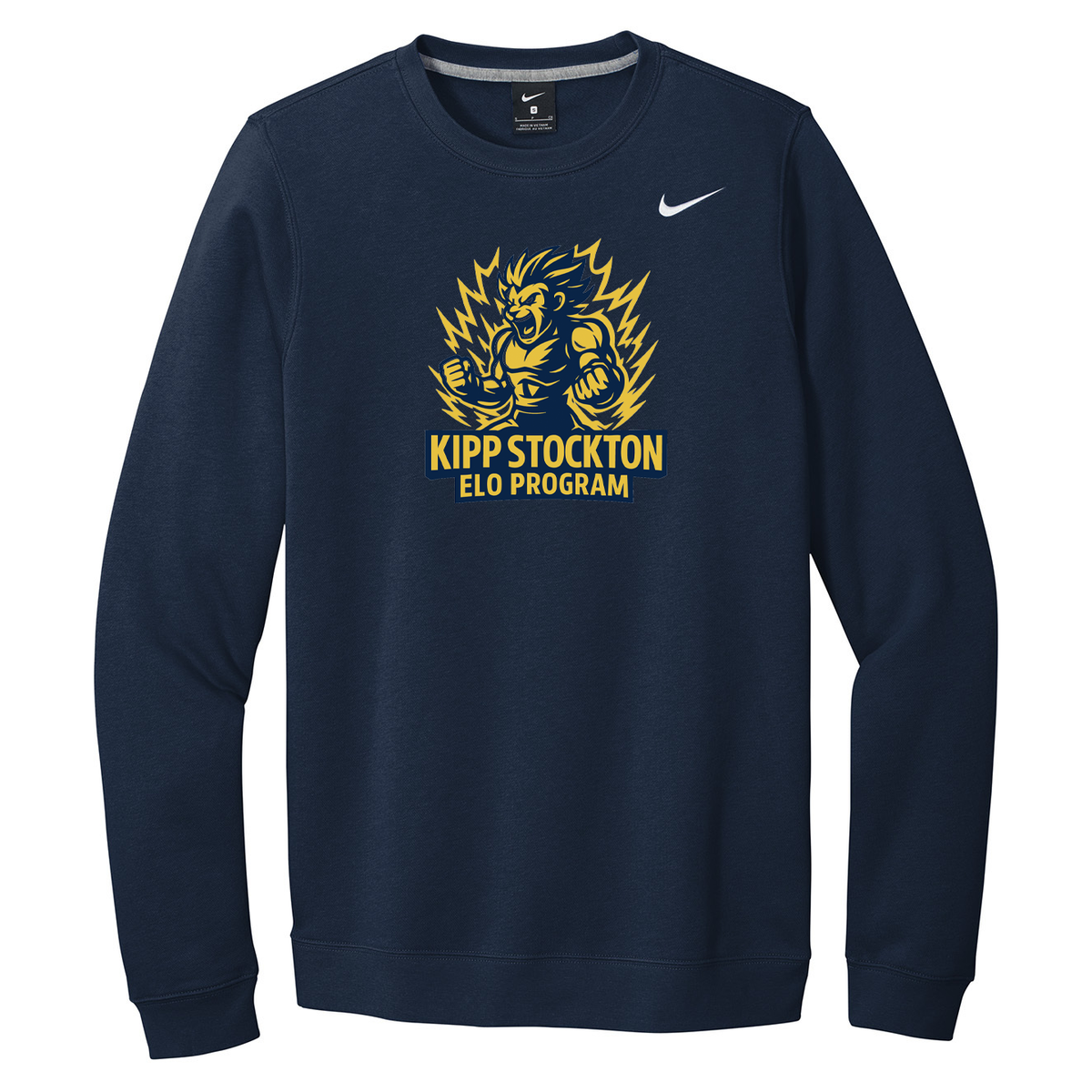 Kipp Stockton ELO Program Nike Fleece Crew Neck