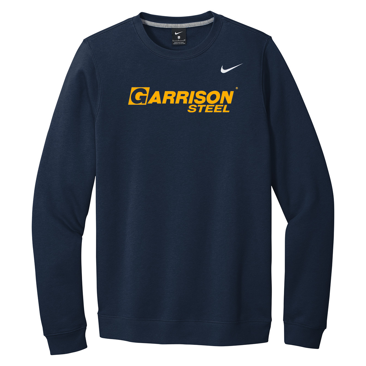 Garrison Steel Nike Fleece Crew Neck