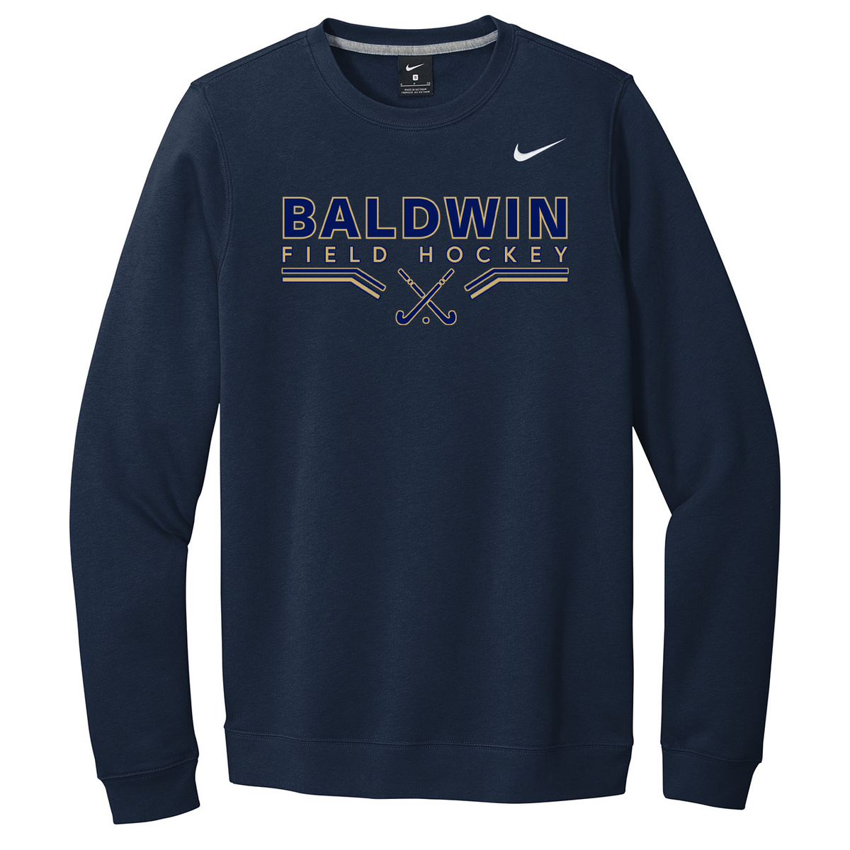 Baldwin Field Hockey Nike Fleece Crew Neck