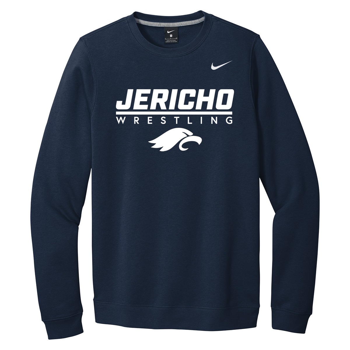 Jericho HS Wrestling Nike Fleece Crew Neck