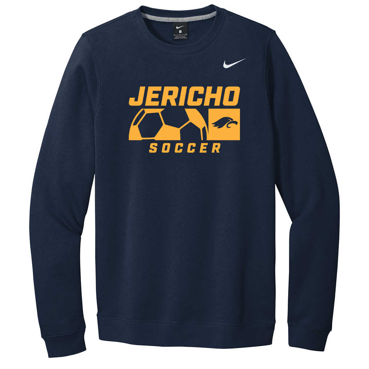 Jericho HS Soccer Nike Fleece Crew Neck