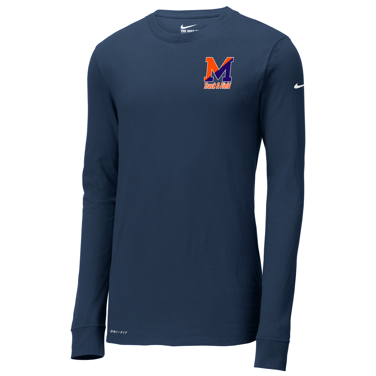 Manhasset Track & Field Nike Dri-FIT Long Sleeve Tee