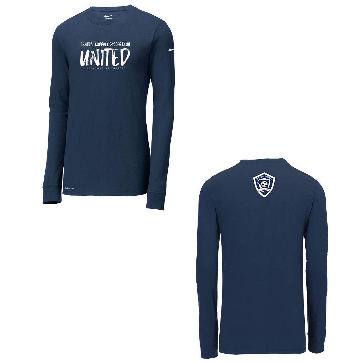 CCSC United Nike Dri-FIT Long Sleeve Tee