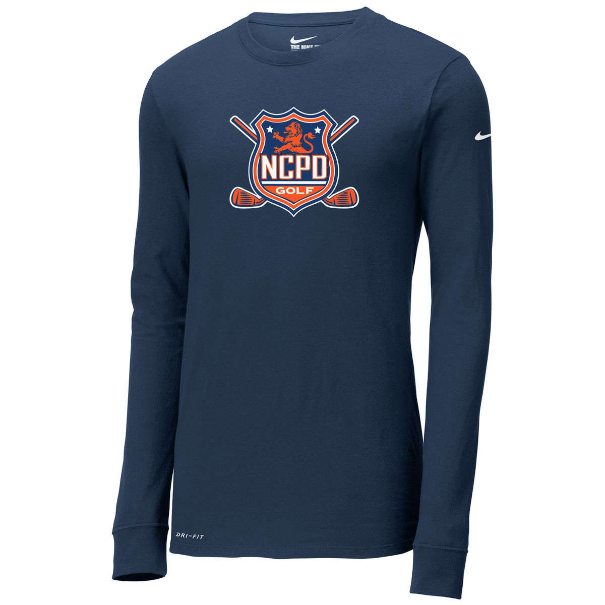 NCPD Golf Nike Dri-FIT Long Sleeve Tee