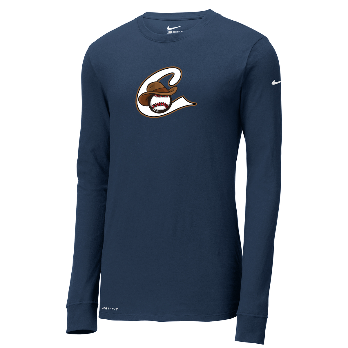 Caballeros Baseball Nike Dri-FIT Long Sleeve Tee