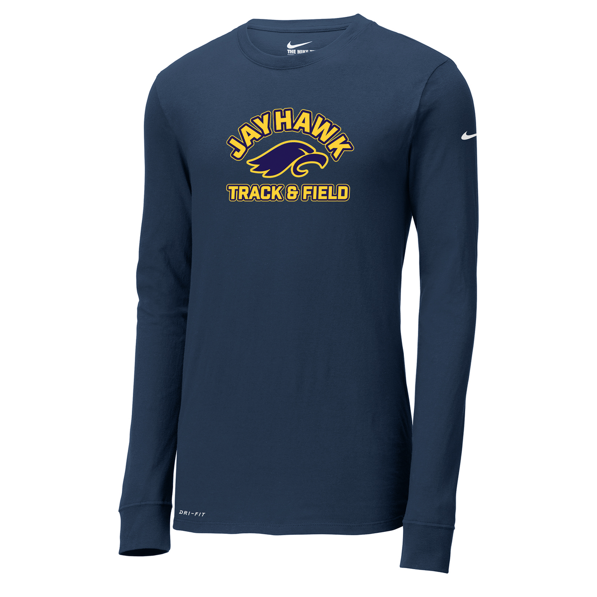 Jericho HS Track & Field Nike Dri-FIT Long Sleeve Tee