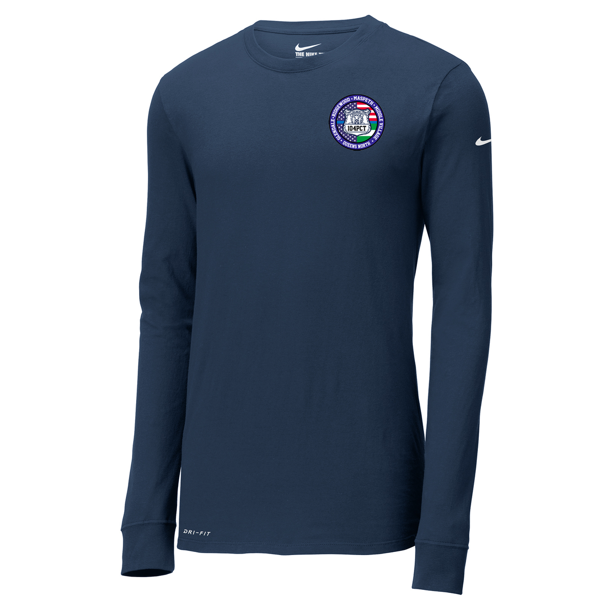 NYPD 104th Pct Nike Dri-FIT Long Sleeve Tee