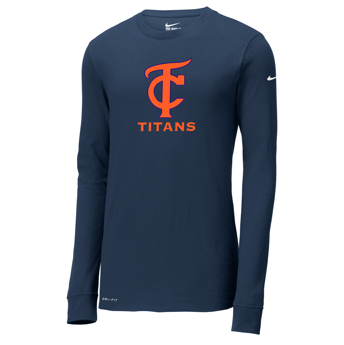 Titans Lacrosse Nike Dri-FIT Long Sleeve Tee