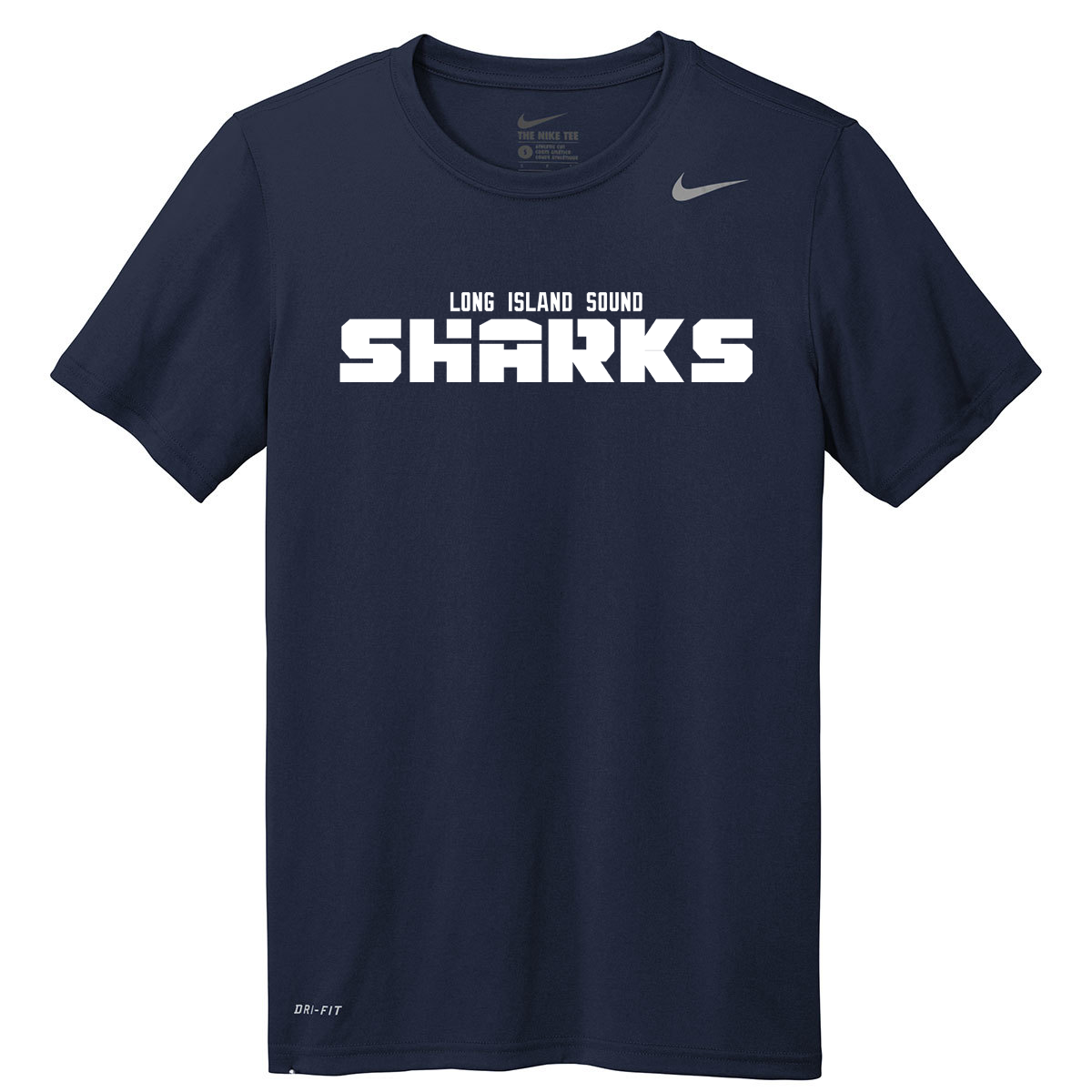 Long Island Sound Sharks Football Nike rLegend Tee
