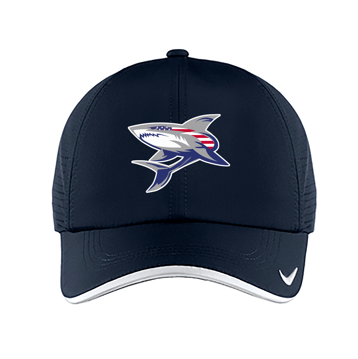 Long Island Sound Sharks Football Nike Dri-FIT Perforated Performance Cap