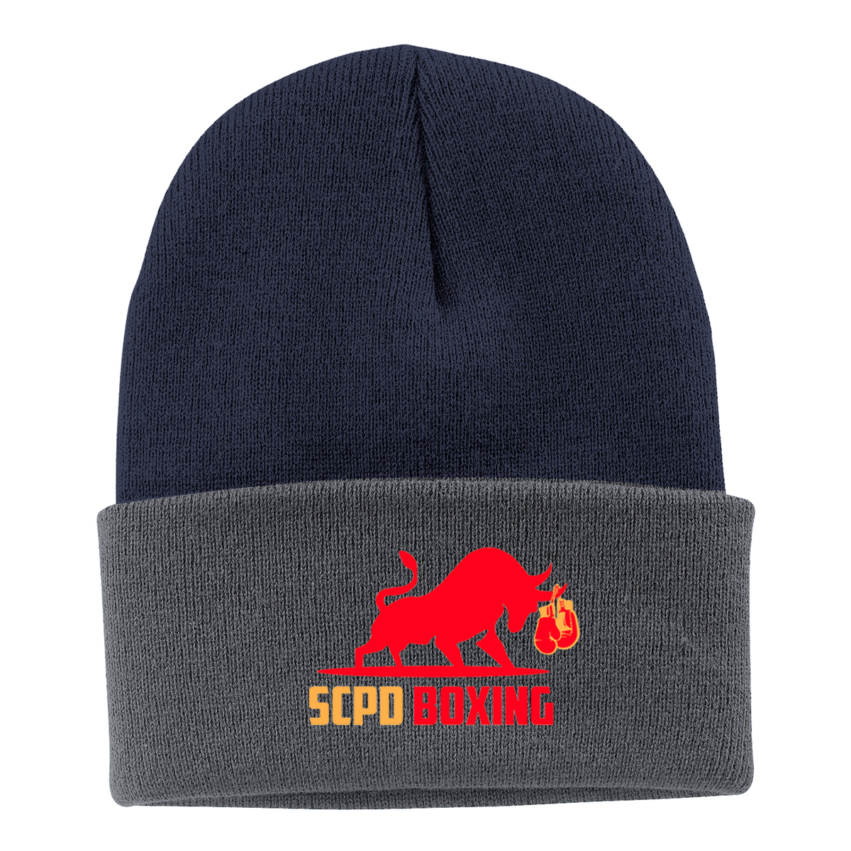 SCPD Boxing Knit Beanie