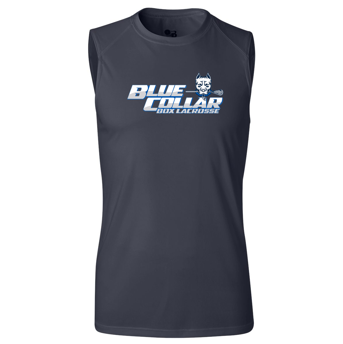 Blue Collar Box Lacrosse B-Core Sleeveless Performance Tank