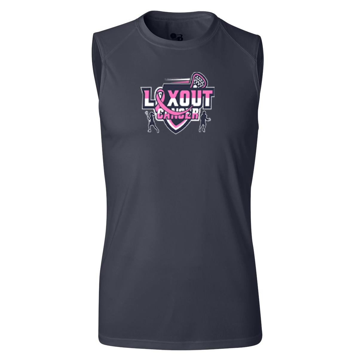 LaxOut Cancer B-Core Sleeveless Performance Tank