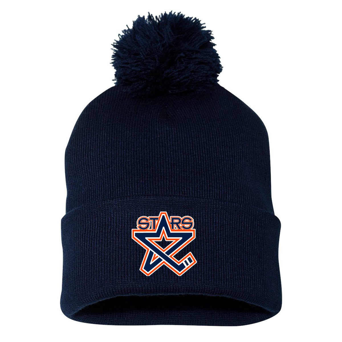 New York Stars Hockey Pom-Pom Beanie