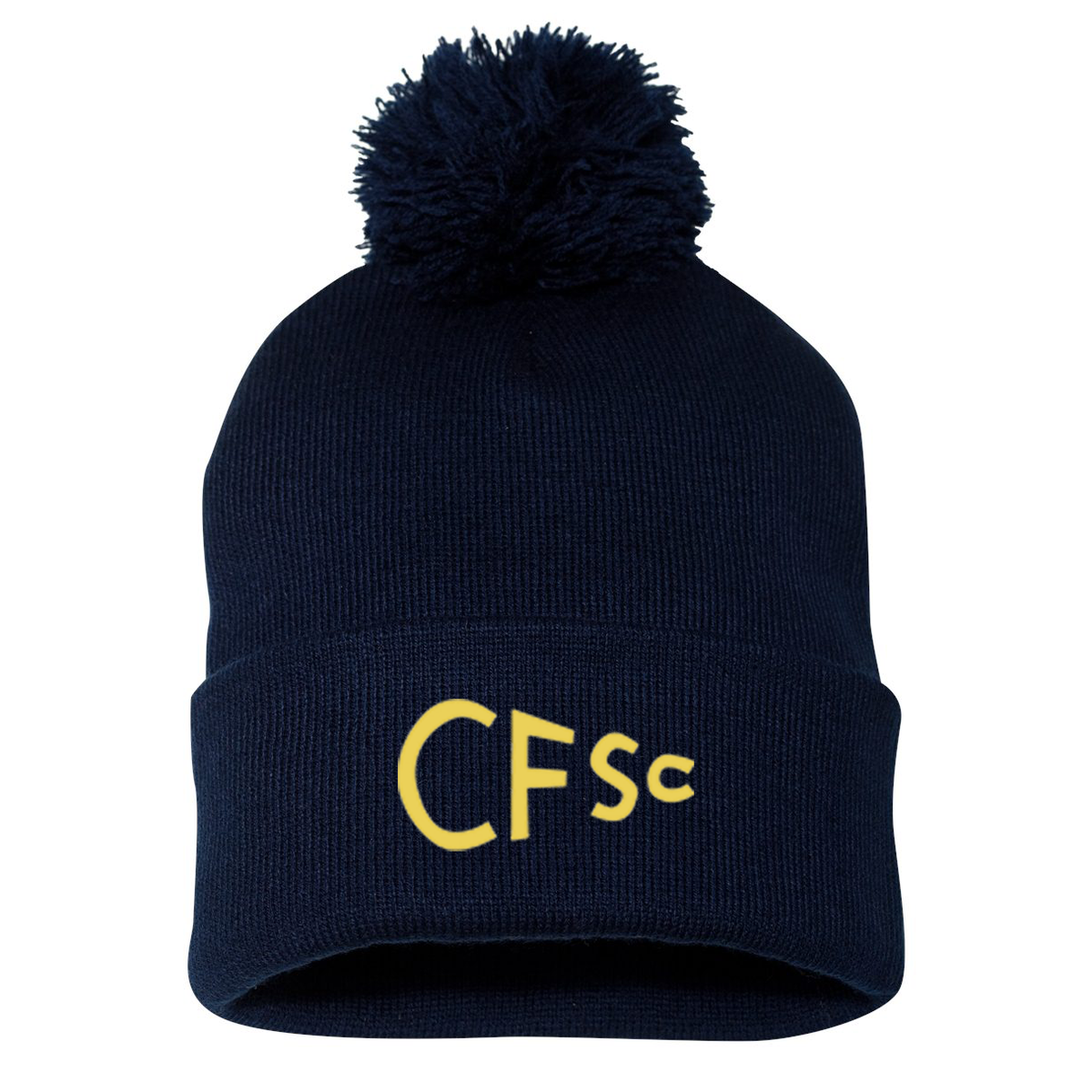 Charleston Figure Skating Club Pom-Pom Beanie