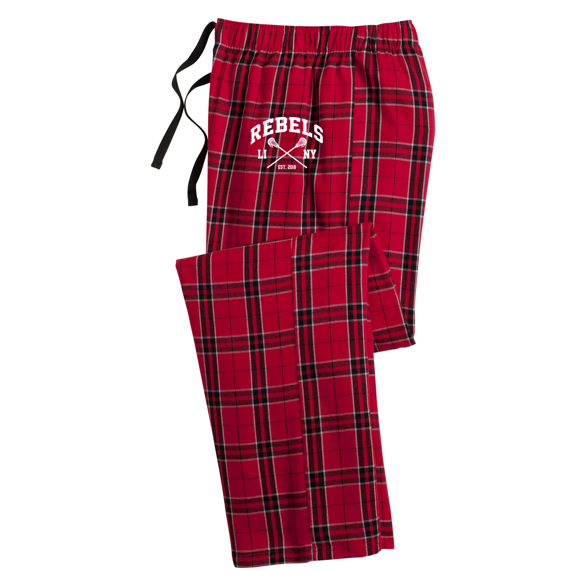 Rebels Lacrosse  Plaid Pajama Pants