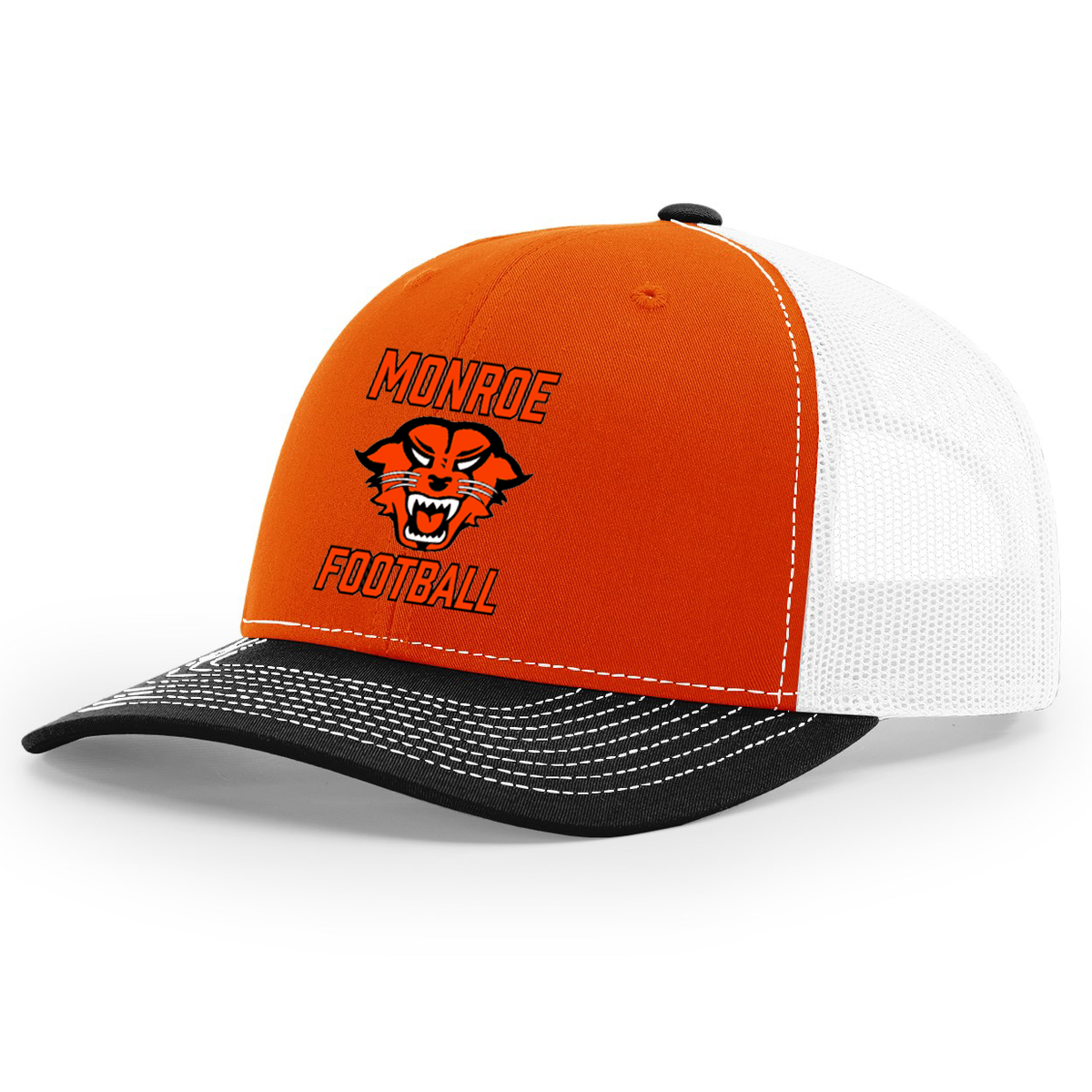 Monroe HS Football Snapback Trucker Cap