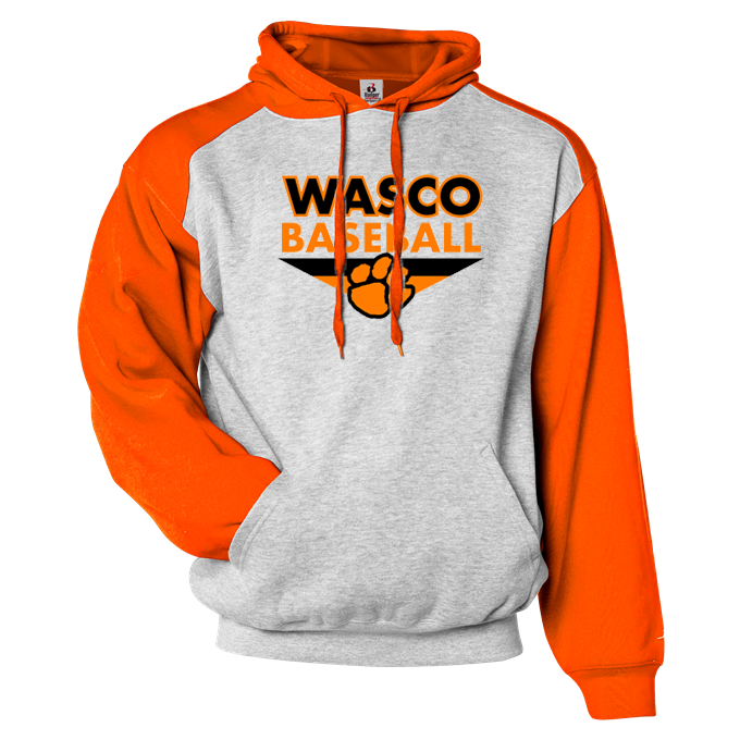 Wasco Union HS Baseball Athletic Fleece Sport Hoodie