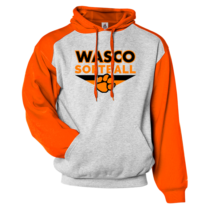 Wasco HS Softball Athletic Fleece Sport Hoodie