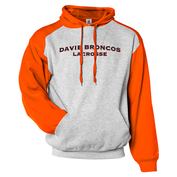 Davie Broncos Lacrosse Athletic Fleece Sport Hoodie