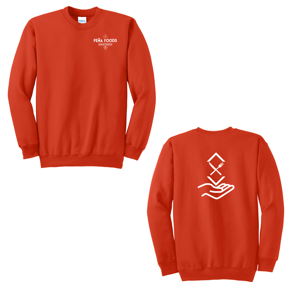 Peña Foods Crew Neck Sweater